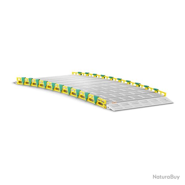 Rampe aluminium portable - 500 kg - 196,5 x 76,2 cm 14_0007652