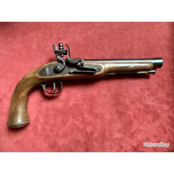 Tr�s joli pistolet � silex ancien pour d�coration