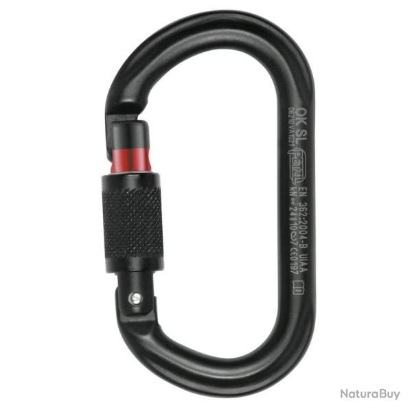 Mousqueton ovale OK ScrewLock