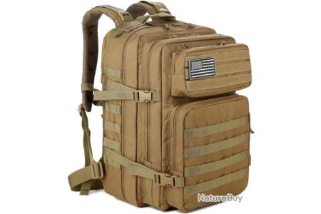 Sac à Dos Militaire Tactique Vert - Neuf Sans Marque