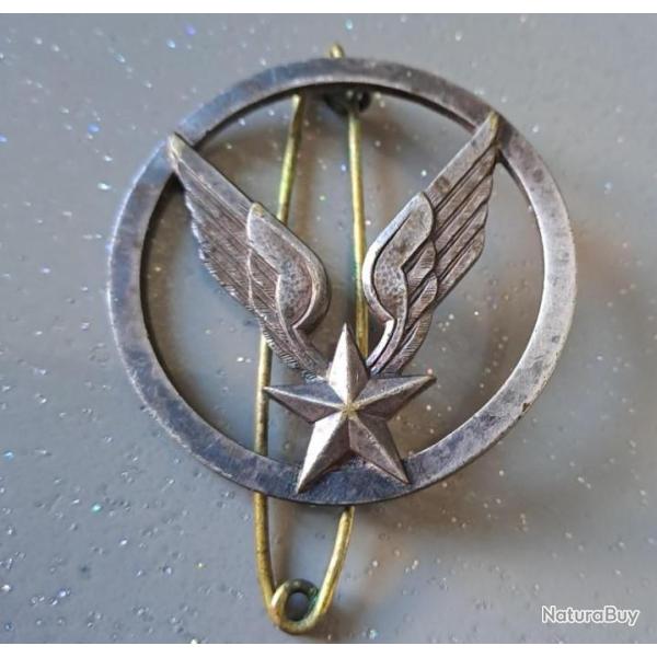 RRR INSIGNE BERET ALAT DRAGO 1957 ALGERIE G1449 mod�le A aviation l�g�re h�licopt�re arm�e fran�aise