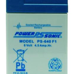 Batterie 6 V rechargeable