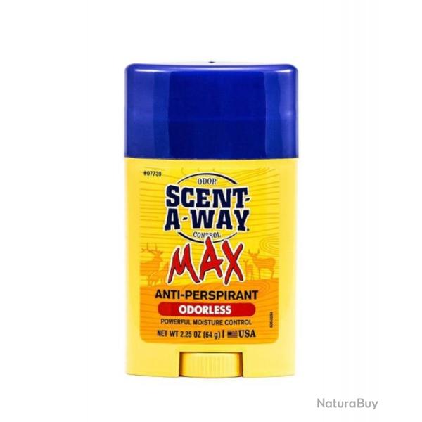HUNTERS SPECIALTIES - STICK ANTI-TRANSPIRANT SCENT-A-WAY MAX