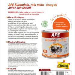 App&acirc;t surmulots et rats noirs en vrac de 10kg