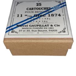 11 mm Grec ou 11mm R&eacute;glementaire Grec (1874): Reproduction boite munitions (vide) GA 10261609