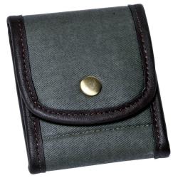 Pochette &agrave; balles Januel - Vert - 2x5 munitions En toile plastifi&eacute;e