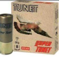 3 BOITES SUPER TUNET CAL 12 bourre a jupes plomb de 1,2,4 et 6 Plomb de 6