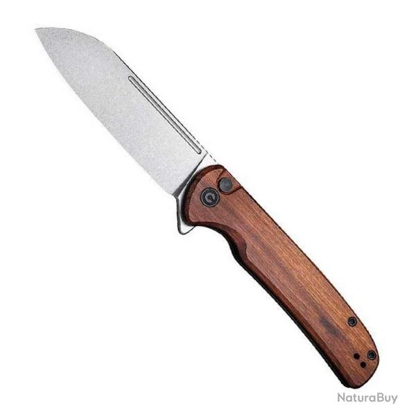 Couteau "Chevalier" stonewashed, Manche bubinga [Civivi]