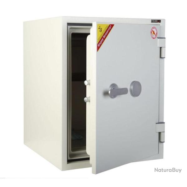 NOUVEAU !! ARMOIRE IGNIFUGE A CLE 37 L POUR PROTECTION DES PAPIERS - 40 S NGS - TECHNOFIRE