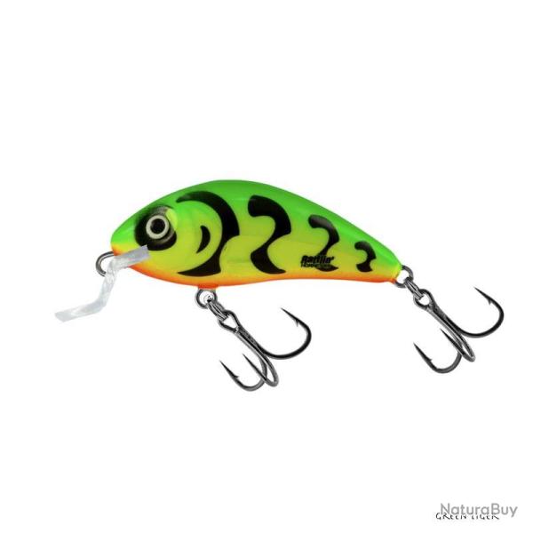 Poisson Nageur Salmo Rattlin Hornet Shallow 3,5cm GT - Green Tiger