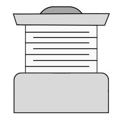 Bobine Moulinet Daiwa DF 2000 A