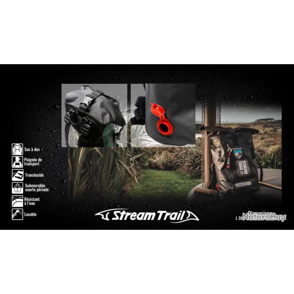 Sac � Dos Stream Trail Dry Tank 25L Onyx 30 x 44 x 24cm