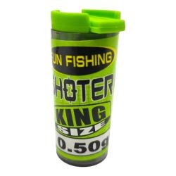 Recharge plomb Shoter King Size Fun Fishing 0.5
