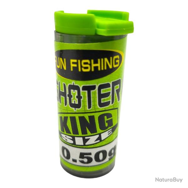 Recharge plomb Shoter King Size Fun Fishing 0.5