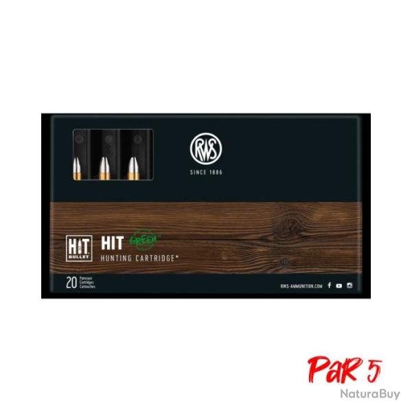 Balles RWS Hit - Cal. 5.6x50 R Mag - 2.6 g / Par 5