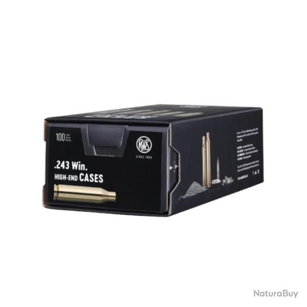 Douilles RWS - 308 Win Nickel / 100 / Par 5