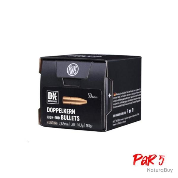 Ogives RWS DK - 10,7 g / Par 5 / 30