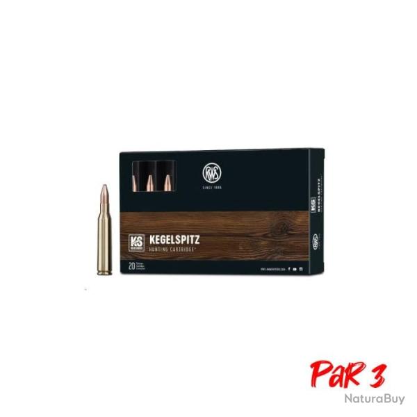 Munitions RWS KS - Cal. 7x64 - 8 g / Par 3