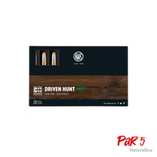 Munitions RWS Driven Hunt Green - Cal.30.06 Sprg - 10.7 g / Par 5
