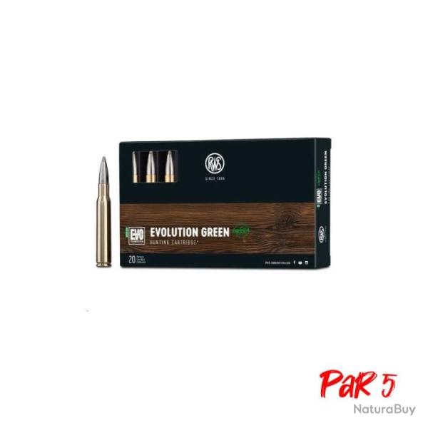 Munitions RWS Evo Green - Cal.308 Win - 9 g / Par 5