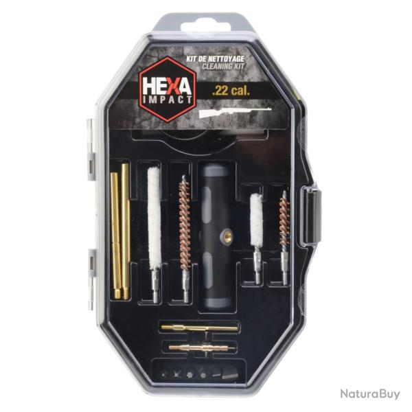 Kit de nettoyage HEXA IMPACT pour armes cal.22