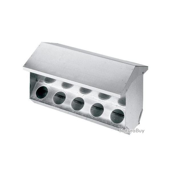 Mangeoire � tr�mie pour lapins 10 compartiments. avec couvercle