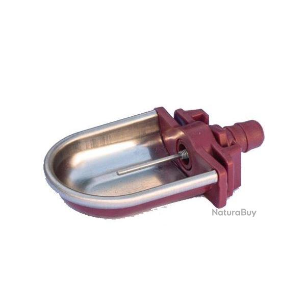 Abreuvoir tube flexible avec robinet flotteur 90 degr�s