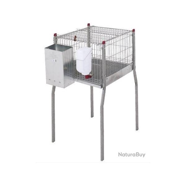 Cage pour lapins Milan-avec pieds