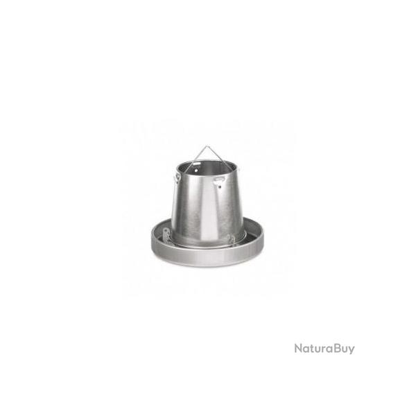 Tr�mie m�tallique suspendue pour la volaille eco 9 L