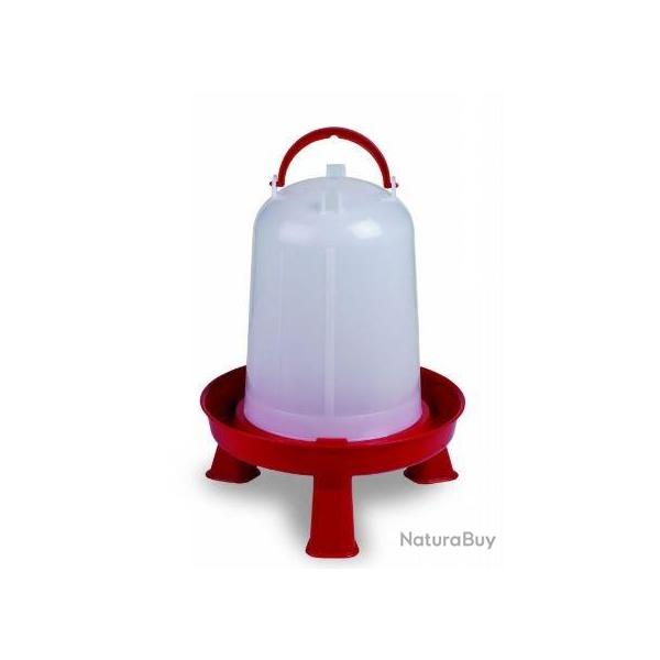 Abreuvoir Eco poulets 8L avec pieds