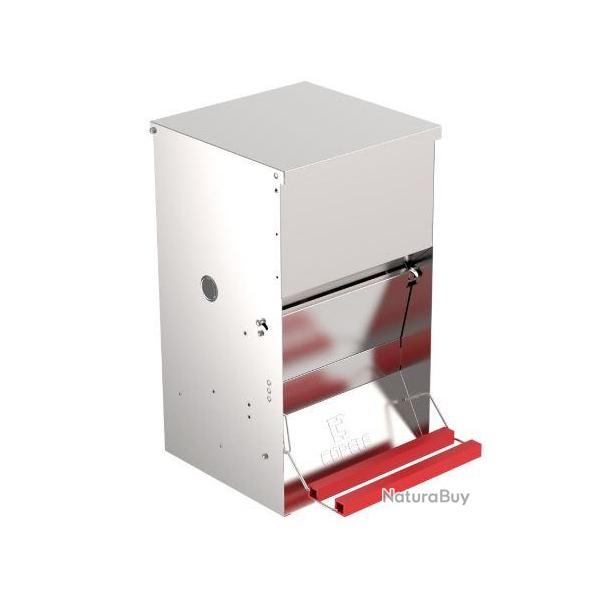 Mangeoire � p�dale 20 Kg vert.