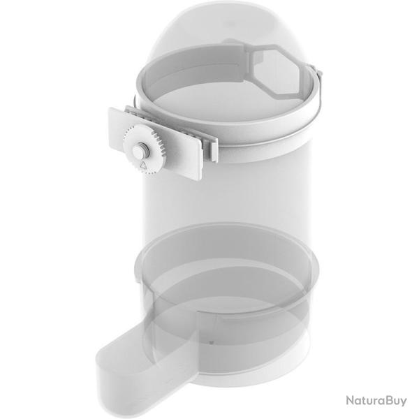 Abreuvoir en plastique pour volailles 0.8L blanc