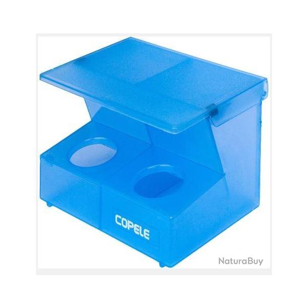 Mangeoire � tr�mie mangeoire pigeons 2 compartiments plastique