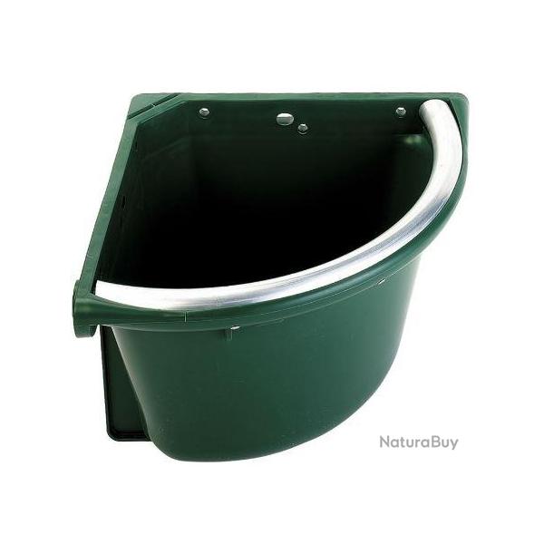 Mangeoire plastique renforc� d'angle pour chevaux