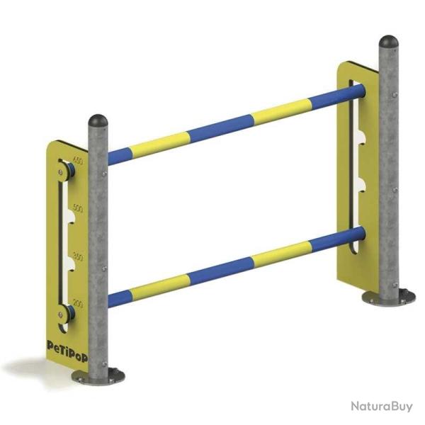 Saut de barri�re en hauteur s�rie Agility pour chiens