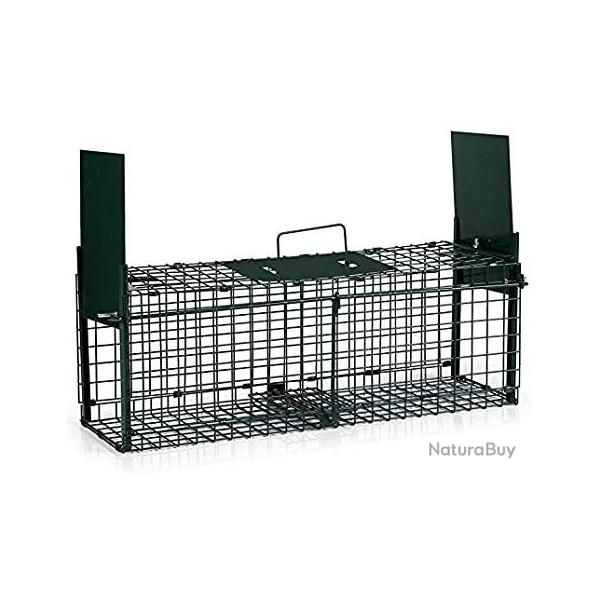 Cage pi�ge � rats deux entr�es pliant