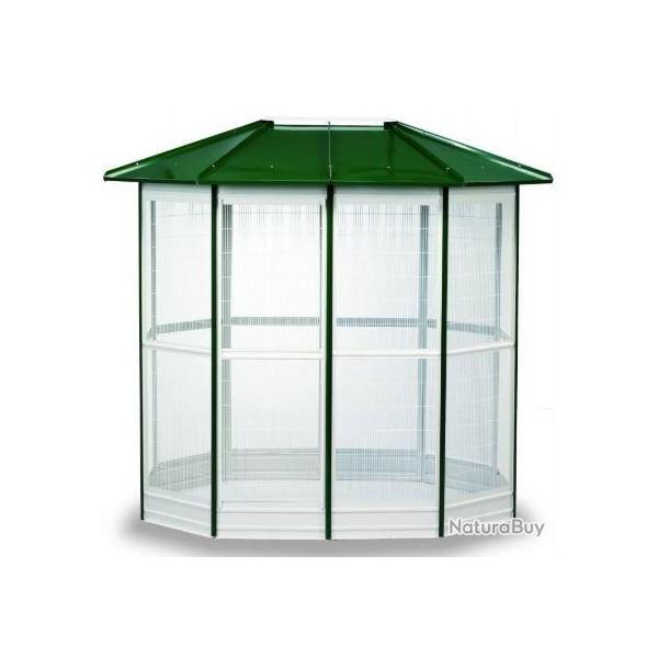 Voli�re 12+2 lat�rales peinte