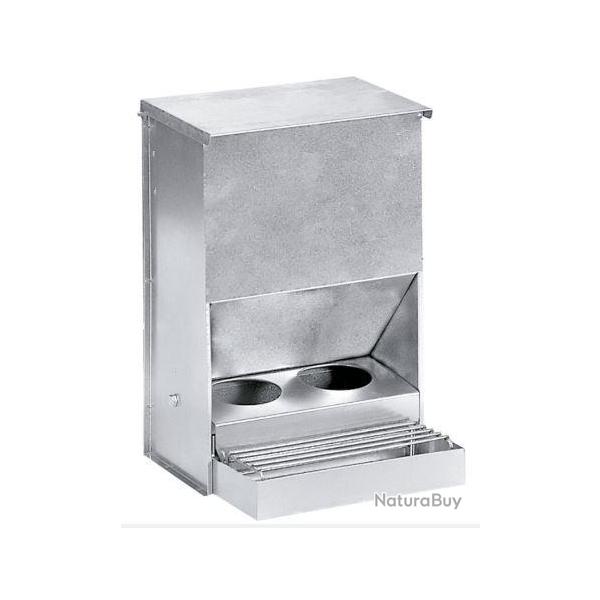 Mangeoire 2 compartiments pour perruche a collier