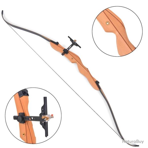 Arc recourb� adulte 173 cm 13,6 kg
