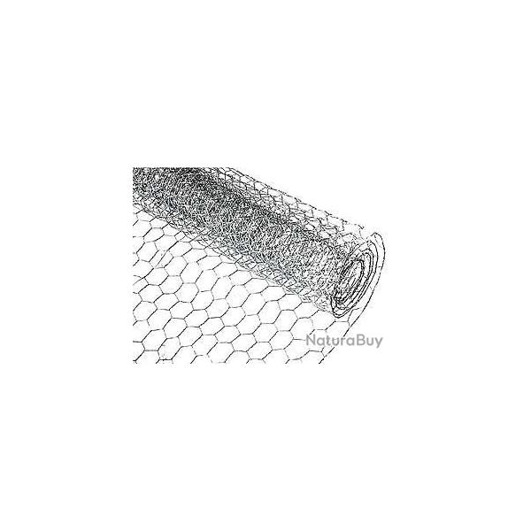 Grillage maille mtal 1 x 25 m troit