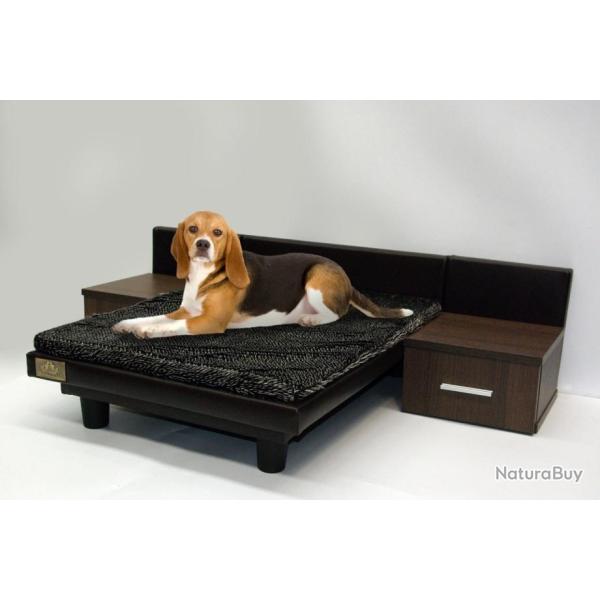 Panier et lit pour chiens et chats Maxi Brun 120 x 88 x 31 cm