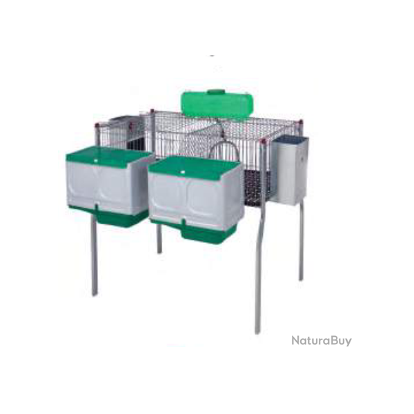 Cage pour lapins GAMMA 6