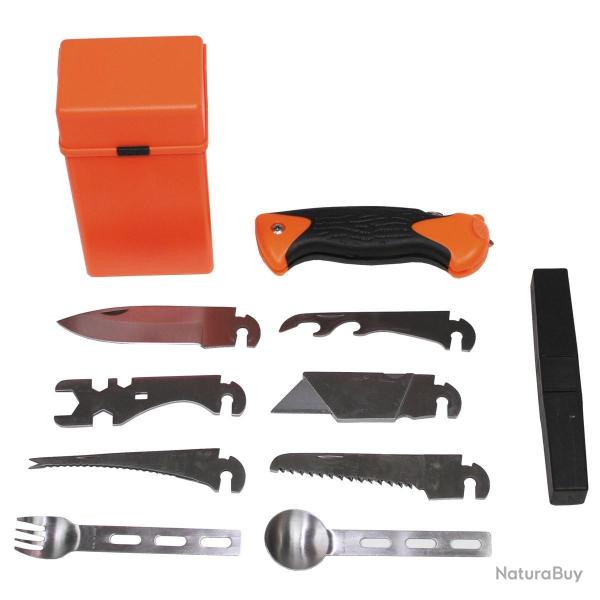 Couteau multifonction - Kit de survie 27 pi�ces