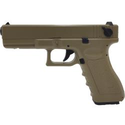 R&eacute;plique airsoft G18C AEP D&eacute;sert &Eacute;lectrique (Cyma)