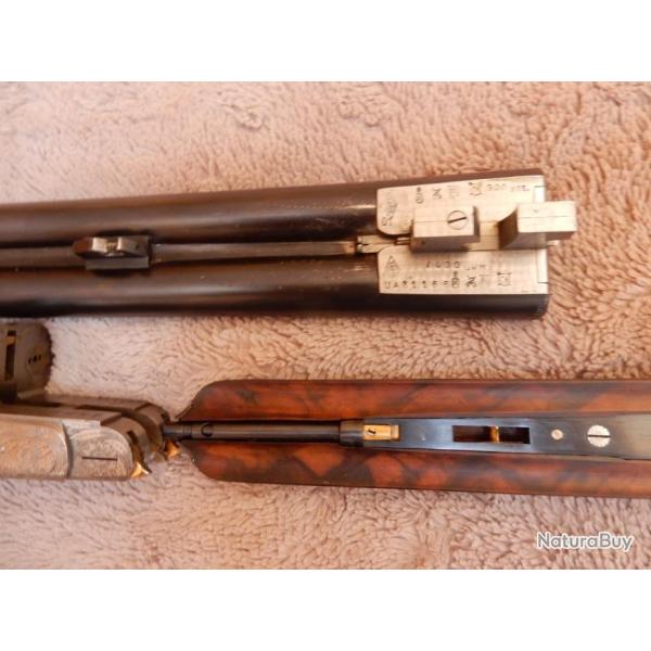 Fusil juxtapos� Union Armera S,L ,EJBAR calibre 12/70 neuf crosse en noyer du P�rigord