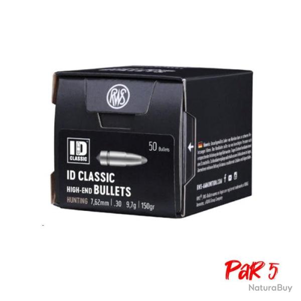 Ogives RWS ID Classic - 9,7 g / Par 5 / 30