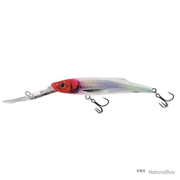 Poisson Nageur Salmo Freediver Super Deep Runner 9cm Floating HRH - Holographic Red Head