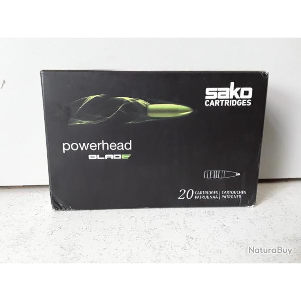 BOITE DE 20 BALLES SAKO POWERHEAD BLADE CAL 9.3X62  230GRAINS
