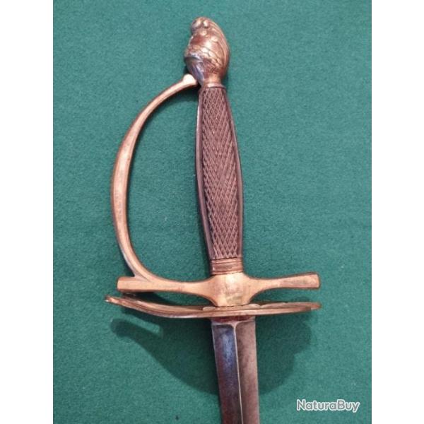 Epe d'officier suprieur franais, selon le rglement du Vendmiaire an XII .poque Napoleonique 18