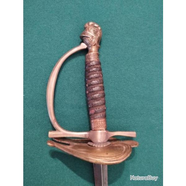 Epe d'officier suprieur franais, selon le rglement du Vendmiaire an XII.poque Napoleonique 180